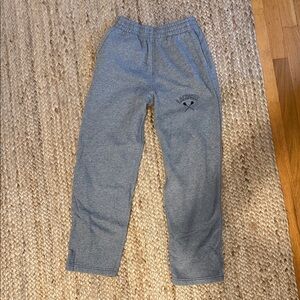 Sport-Tek Gray Girls Lacrosse Joggers